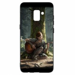 Чехол для Samsung A8+ 2018 Ellie Plays Guitar - PrintSalon