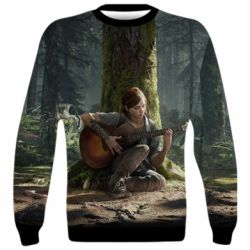 3D свитшот Ellie Plays Guitar - PrintSalon