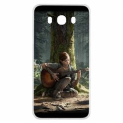 Чехол для Samsung J7 2016 Ellie Plays Guitar - PrintSalon