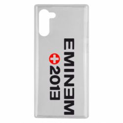 Чехол для Samsung Note 10 Eminem 2013 - PrintSalon