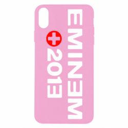 Чехол для iPhone X/Xs Eminem 2013 - PrintSalon