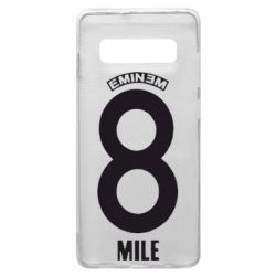 Чехол для Samsung S10+ Eminem 8 mile - PrintSalon