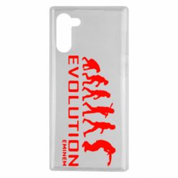 Чехол для Samsung Note 10 Eminem Evolution - PrintSalon