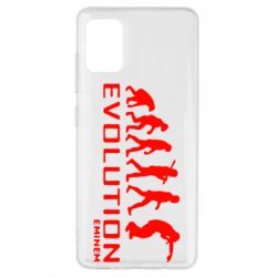 Чехол для Samsung A51 Eminem Evolution - PrintSalon