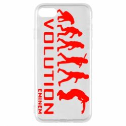 Чехол для iPhone 8 Eminem Evolution - PrintSalon