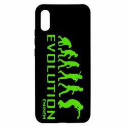 Чехол для Xiaomi Redmi 9a Eminem Evolution - PrintSalon