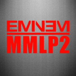 Наклейка Eminem MMLP2 - PrintSalon