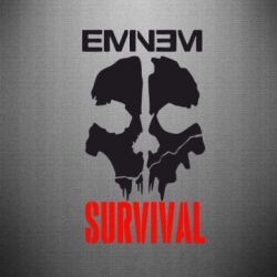 Наклейка Eminem Survival - PrintSalon