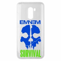Чохол для Xiaomi Pocophone F1 Eminem Survival - PrintSalon