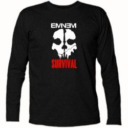 Футболка з довгим рукавом Eminem Survival - PrintSalon