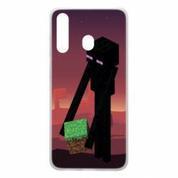 Чехол для Samsung A60 Enderman - PrintSalon