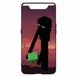 Чехол для Samsung A80 Enderman - PrintSalon