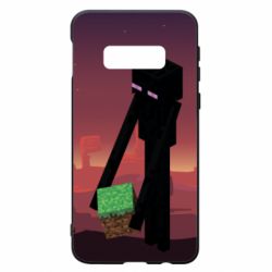 Чехол для Samsung S10e Enderman - PrintSalon