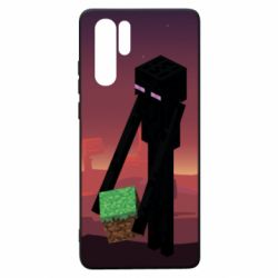 Чехол для Huawei P30 Pro Enderman - PrintSalon