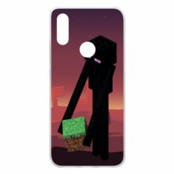 Чехол для Xiaomi Redmi 7 Enderman - PrintSalon