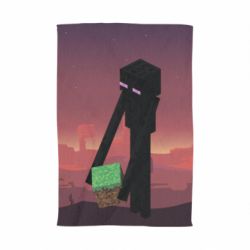 Полотенце с принтом Enderman - PrintSalon
