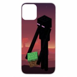 Чехол для iPhone 11 Enderman - PrintSalon