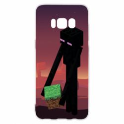 Чехол для Samsung S8 Enderman - PrintSalon