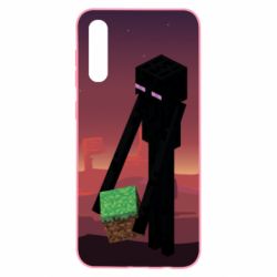 Чехол для Samsung A50 Enderman - PrintSalon