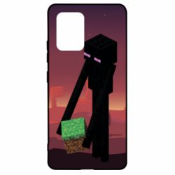 Чехол для Samsung S10 Lite Enderman - PrintSalon