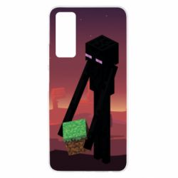 Чехол для Huawei P Smart 2021 Enderman - PrintSalon