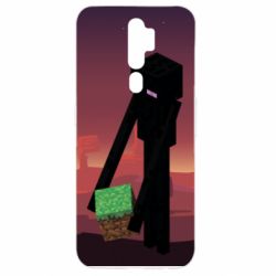 Чехол для Oppo A5/A9 2020 Enderman - PrintSalon