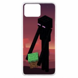 Чехол для Oppo A73 Enderman - PrintSalon