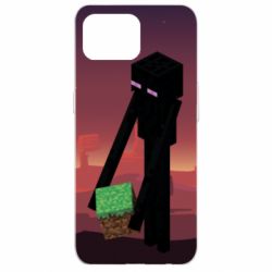 Чехол для Oppo Reno 4 Lite Enderman - PrintSalon