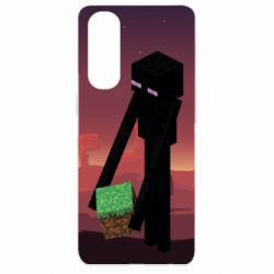 Чехол для Oppo Reno 4 Pro Enderman - PrintSalon