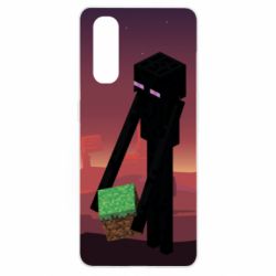 Чехол для Oppo Find X2 Enderman - PrintSalon