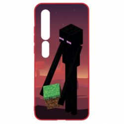 Чехол для Xiaomi Mi10/10 Pro Enderman - PrintSalon