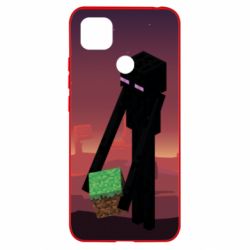 Чехол для Xiaomi Redmi 9c Enderman - PrintSalon