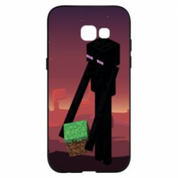 Чехол для Samsung A5 2017 Enderman - PrintSalon