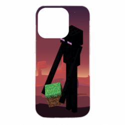 Чехол для iPhone 14 Pro Enderman - PrintSalon