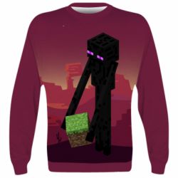 3D свитшот Enderman - PrintSalon