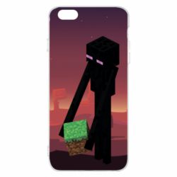 Чехол для iPhone 6 Plus/6S Plus Enderman - PrintSalon