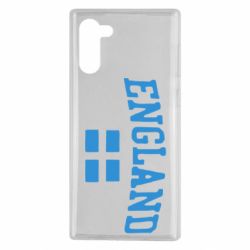 Чехол для Samsung Note 10 England-PrintSalon Чехол для Samsung Note 10 England