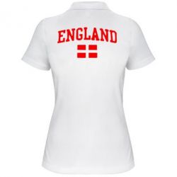 Женское поло England - PrintSalon
