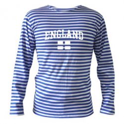 Тельняшка с длинным рукавом England - PrintSalon