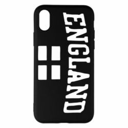 Чехол для iPhone X/Xs England - PrintSalon