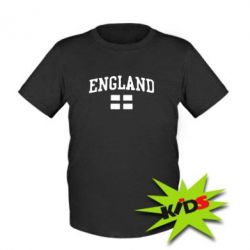 Детская футболка England - PrintSalon