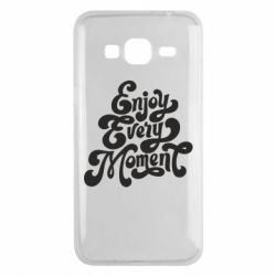 Чехол для Samsung J3 2016 Enjoy every moment - PrintSalon