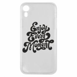 Чехол для iPhone XR Enjoy every moment