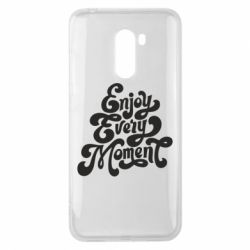 Чехол для Xiaomi Pocophone F1 Enjoy every moment - PrintSalon