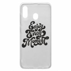 Чехол для Samsung A30 Enjoy every moment - PrintSalon