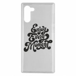 Чехол для Samsung Note 10 Enjoy every moment - PrintSalon