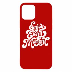 Чехол для iPhone 12 Enjoy every moment - PrintSalon