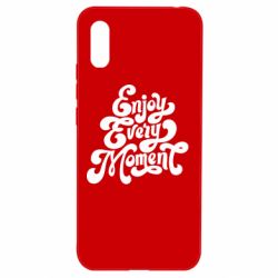 Чехол для Xiaomi Redmi 9a Enjoy every moment
