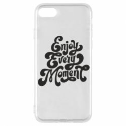 Чехол для iPhone 7 Enjoy every moment - PrintSalon