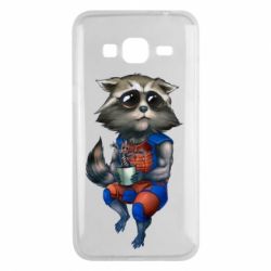 Чохол для Samsung J3 2016 Єнот Ракета і Грут - PrintSalon